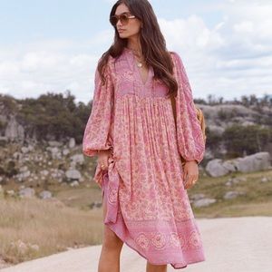 ❌RESERVED❌ SPELL Folk Song Boho Dress 🌸